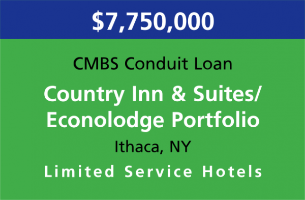 CMBS conduit loan testimonial